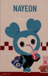 六巡 入場卡 / 場限卡 新國立升級禮小卡 背面