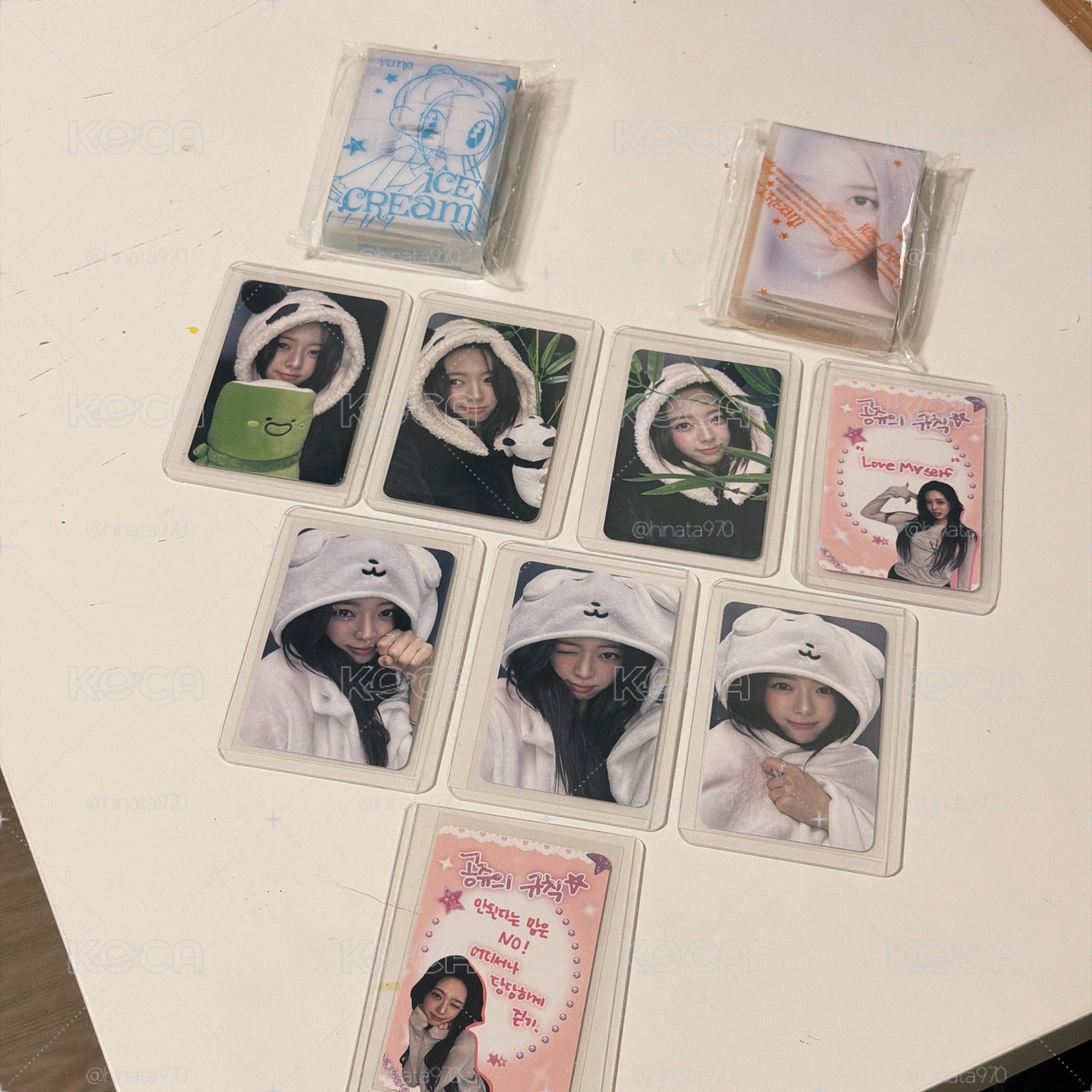 YUNA Ice Cream 電子專一套+幸運卡