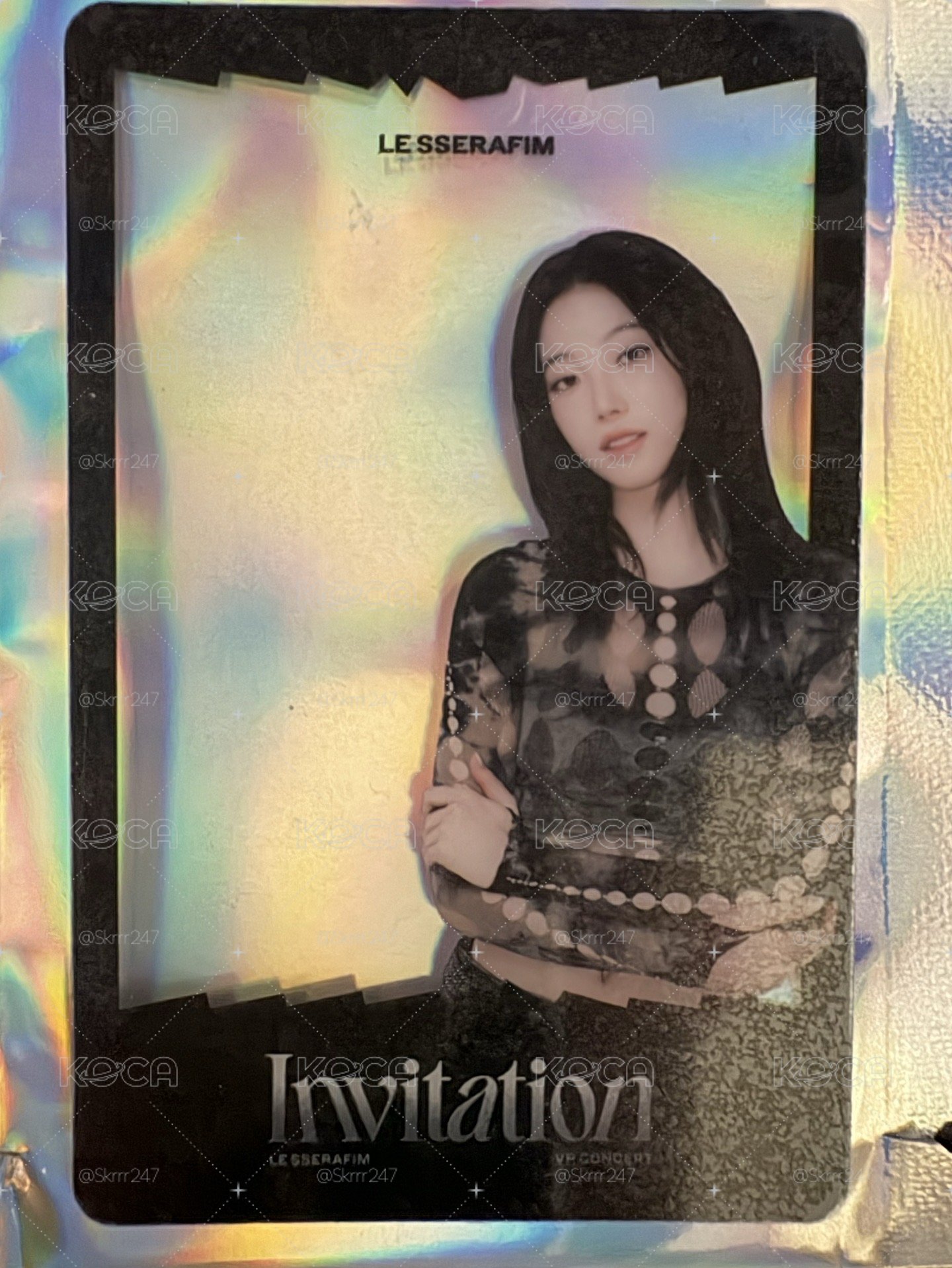 INVITATION 1.0 電影卡 透卡 中村一葉