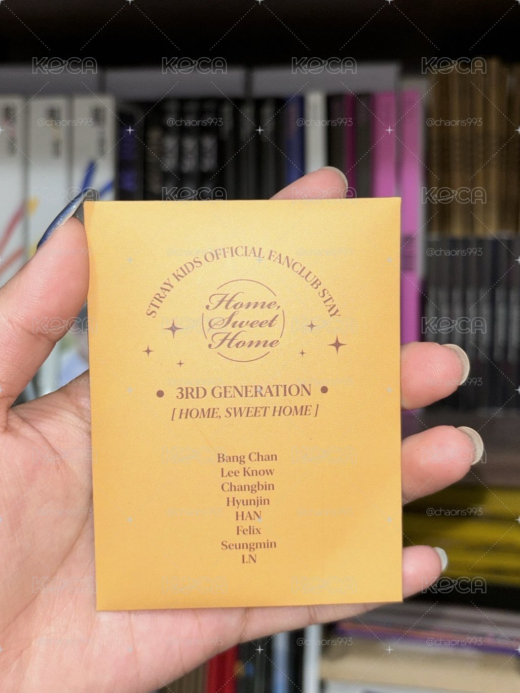 三期會員禮證件照（整套八張）