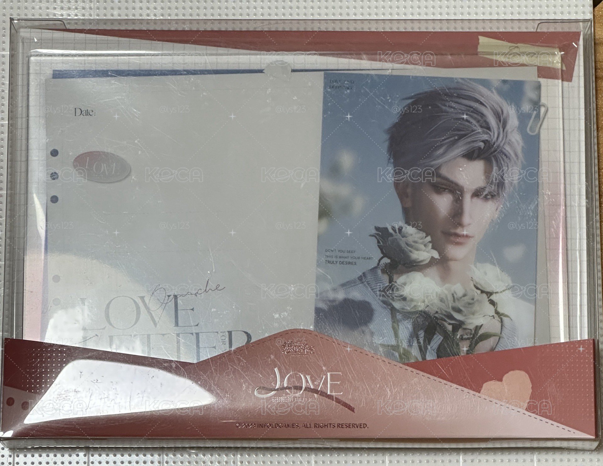 秦徹心影瞬間留言立牌