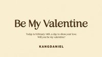 Be My Valentine