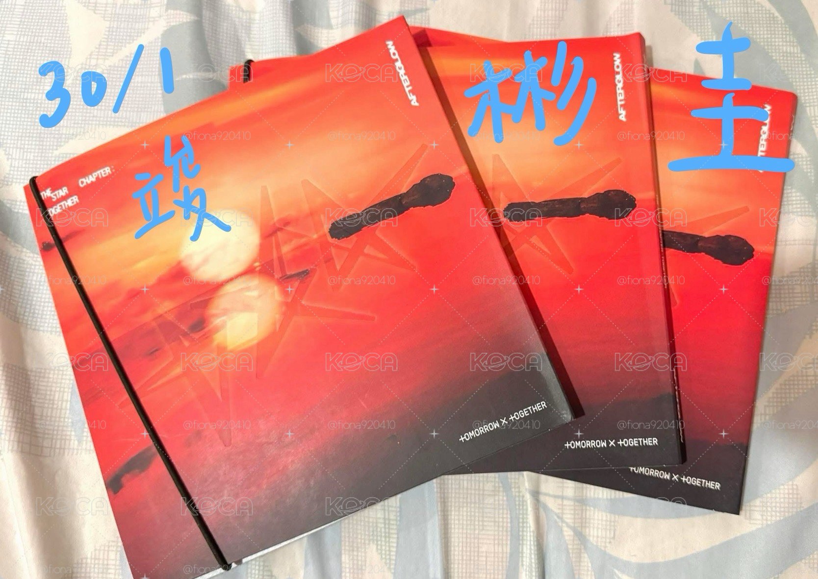 TXT周邊小卡 🔵都可直接下單