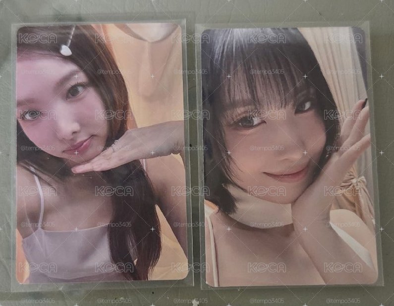 Twice Nayeon 娜璉 Momo 桃 小卡