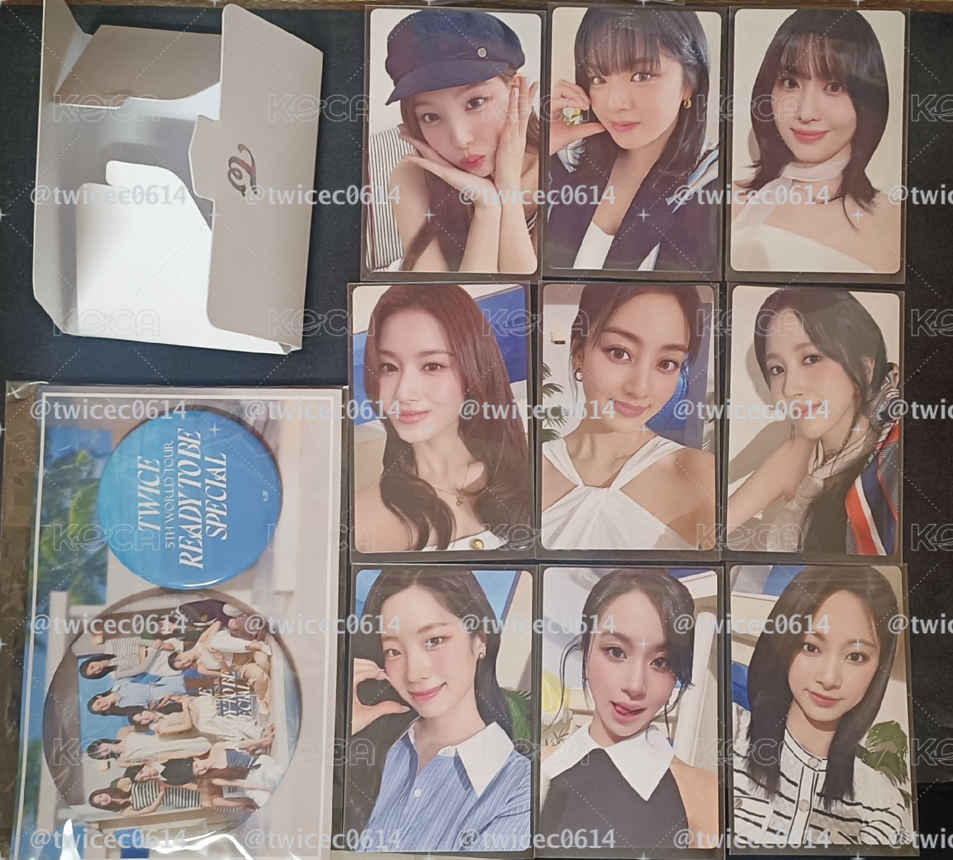 twice 五巡會員禮升級禮 misamo升級禮