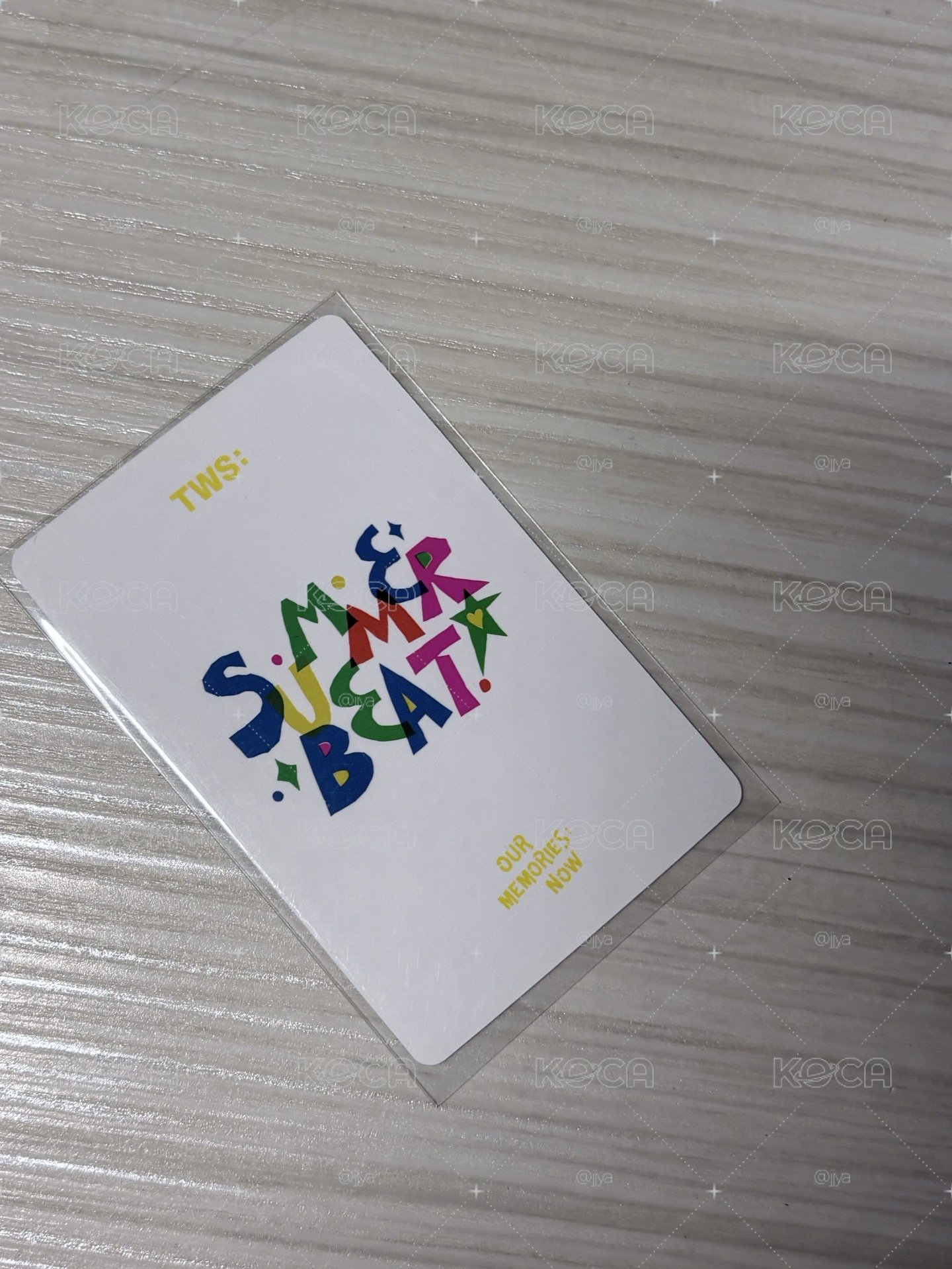 Tws 金道勳 迷二 小卡