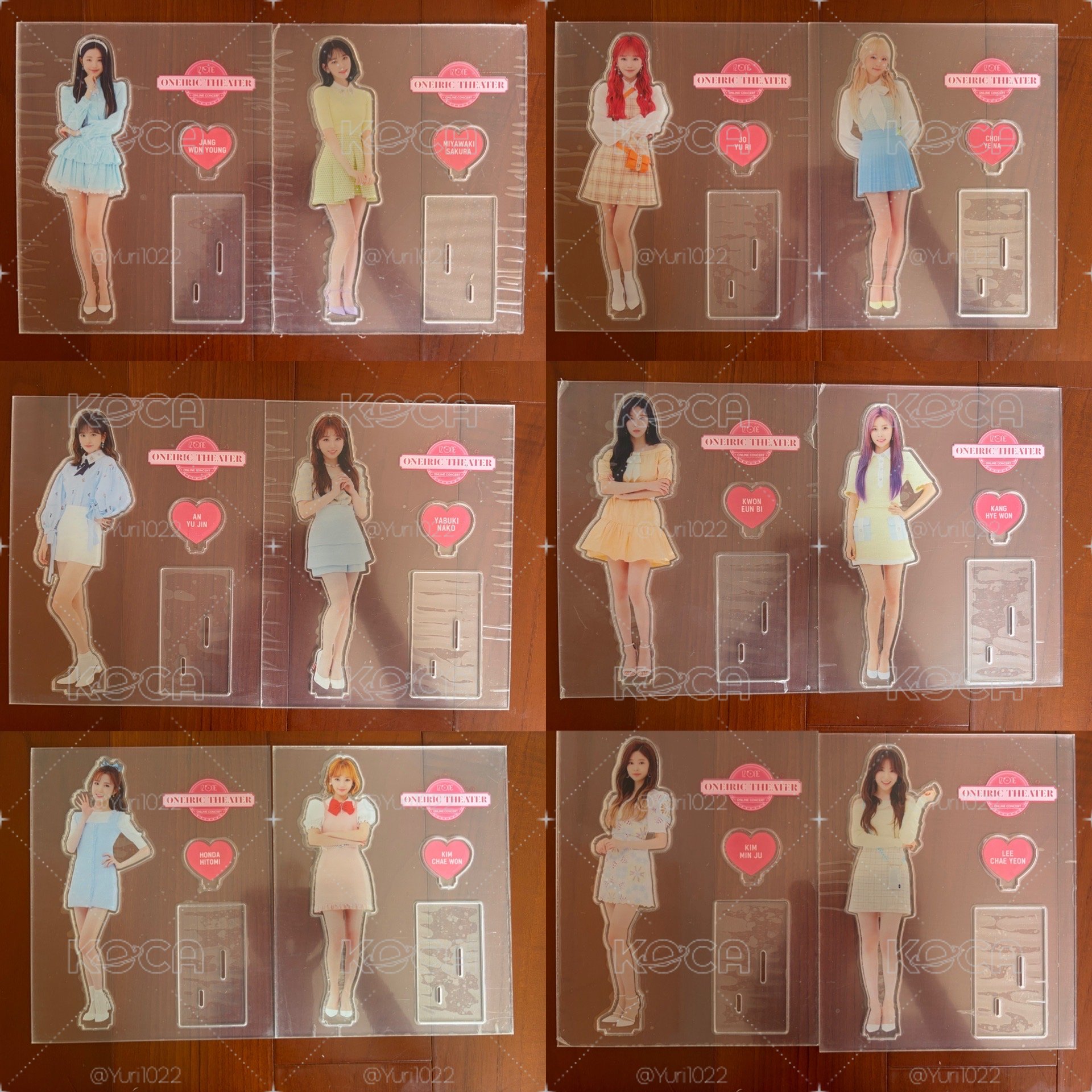 IZ*ONE 2020 線上演唱會 立牌 