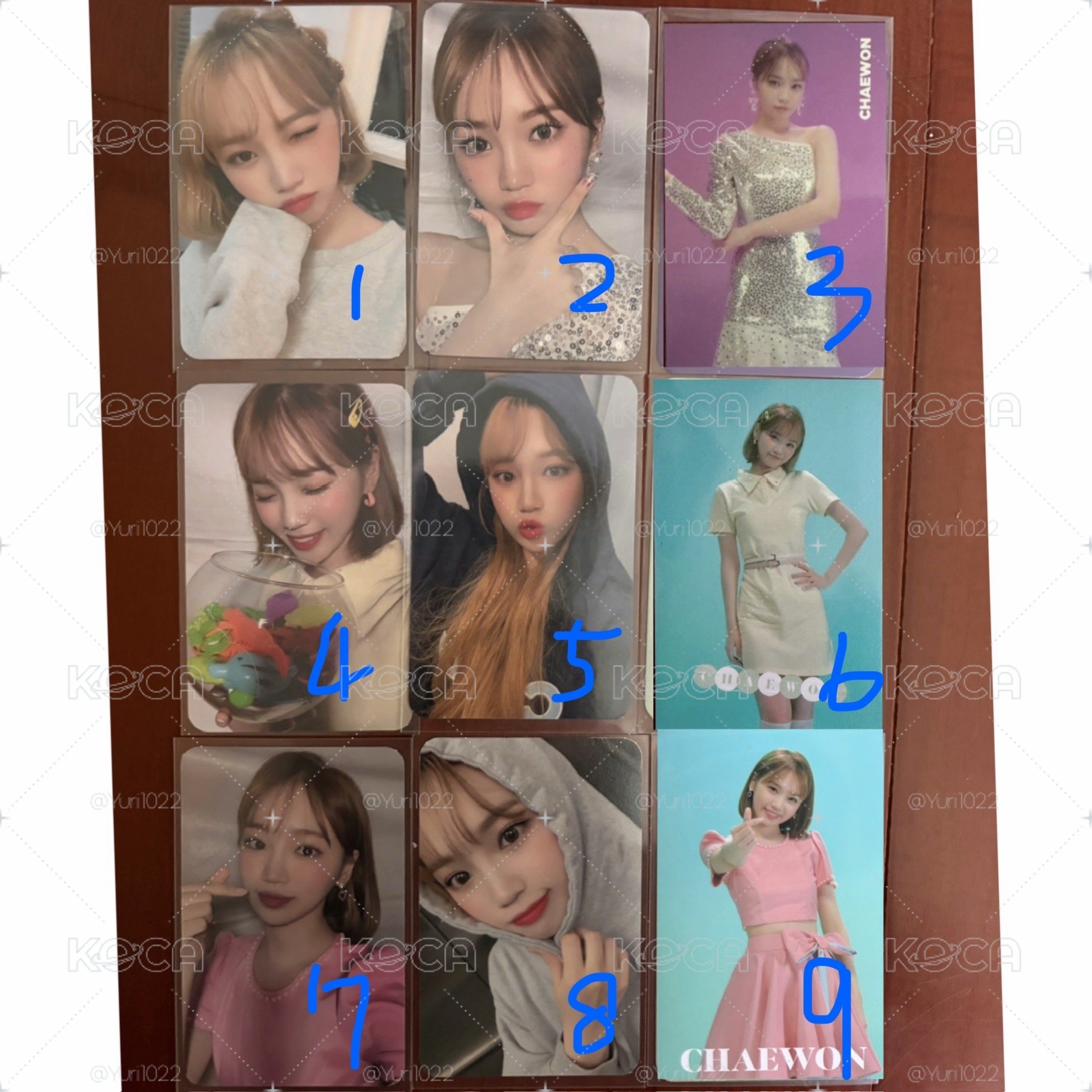 采源 IZ*ONE 時期 Oneiric Diary 專輯卡 🔍帽采 魚缸采 wink采