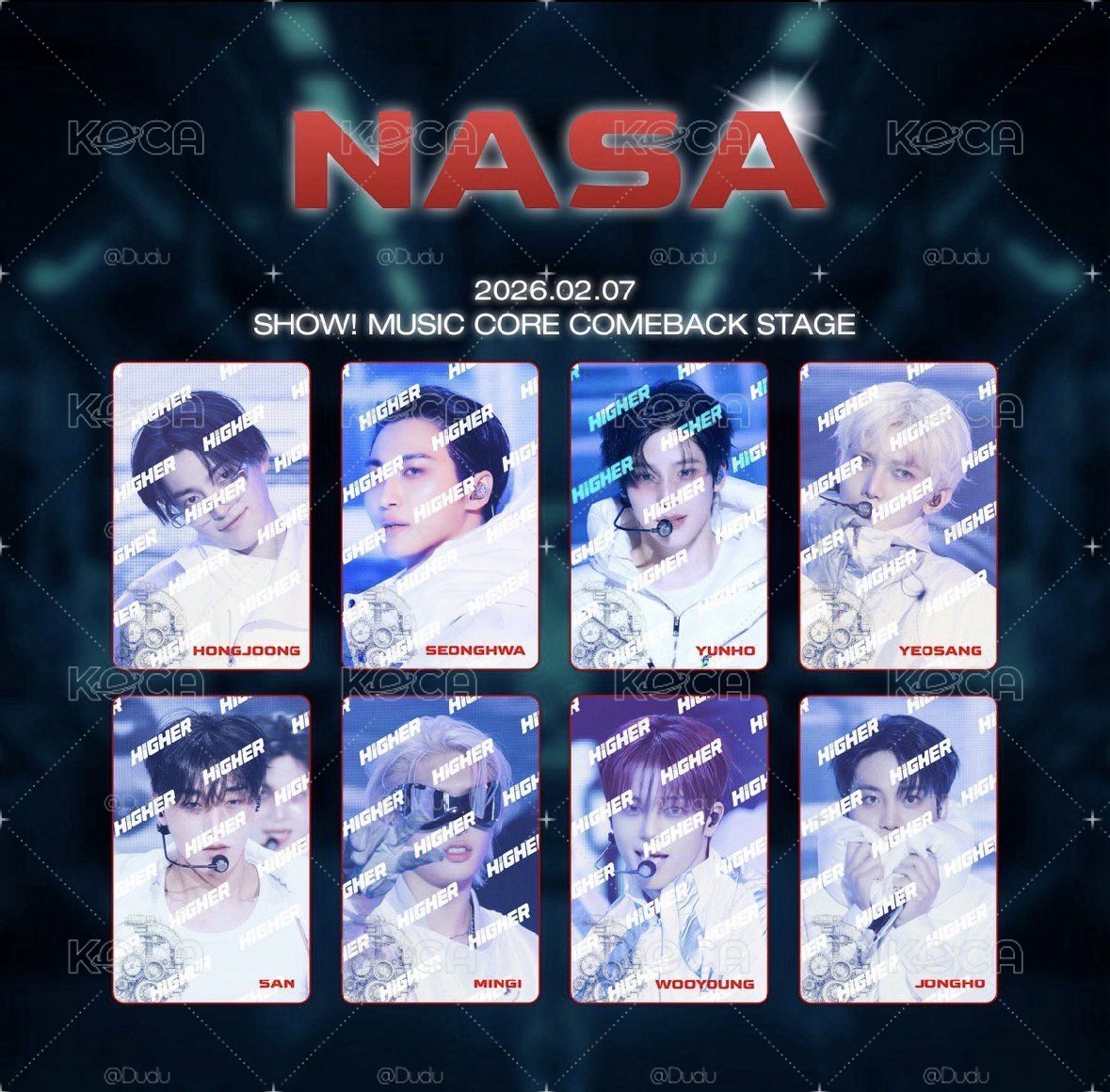 NASA硬卡 星潤