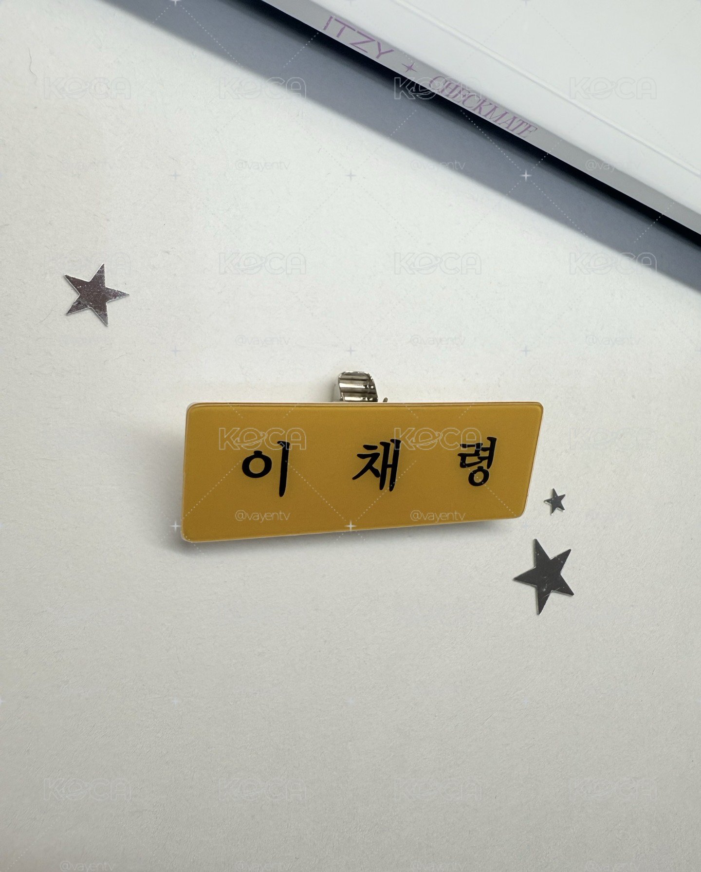 三巡 首爾場 會員入場禮 姓名牌 領