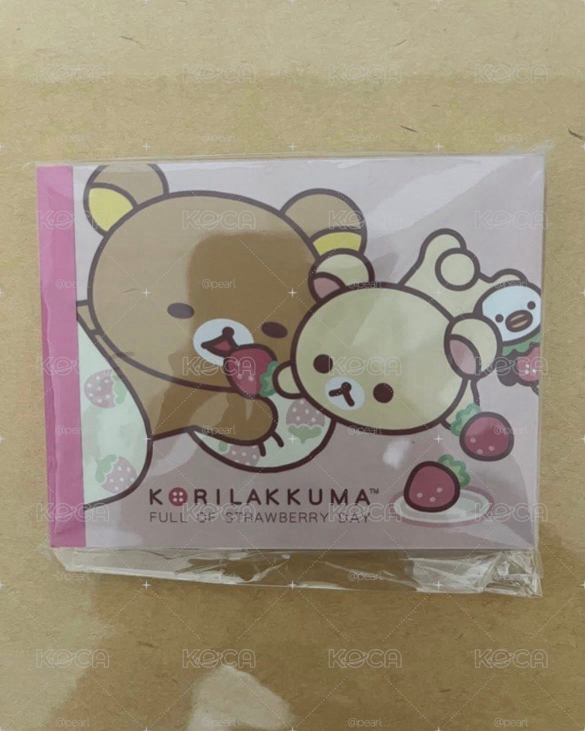 拉拉熊迷你便條本