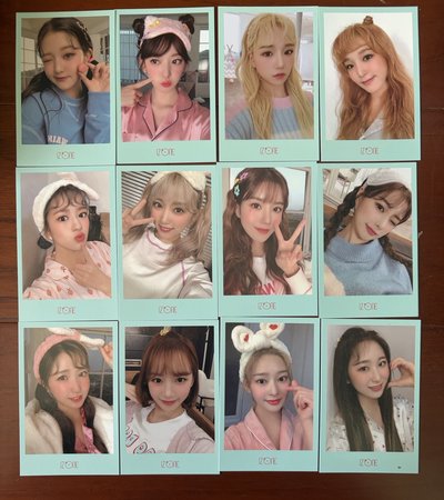 IZ*ONE SECRET DIARY 年曆卡