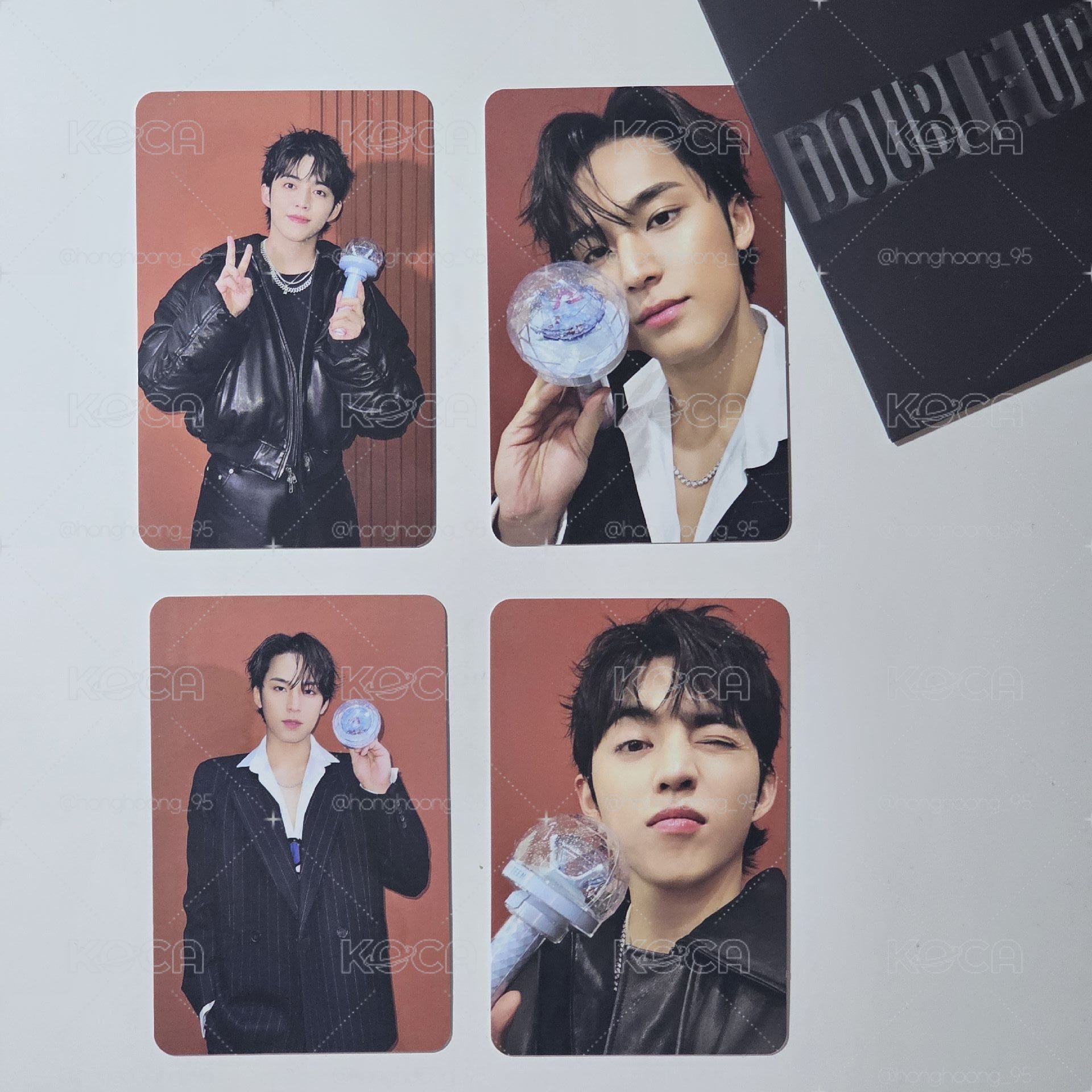 💎現貨｜SEVENTEEN CxM [DOUBLE UP] 克拉粽小卡 崔勝哲 金珉奎