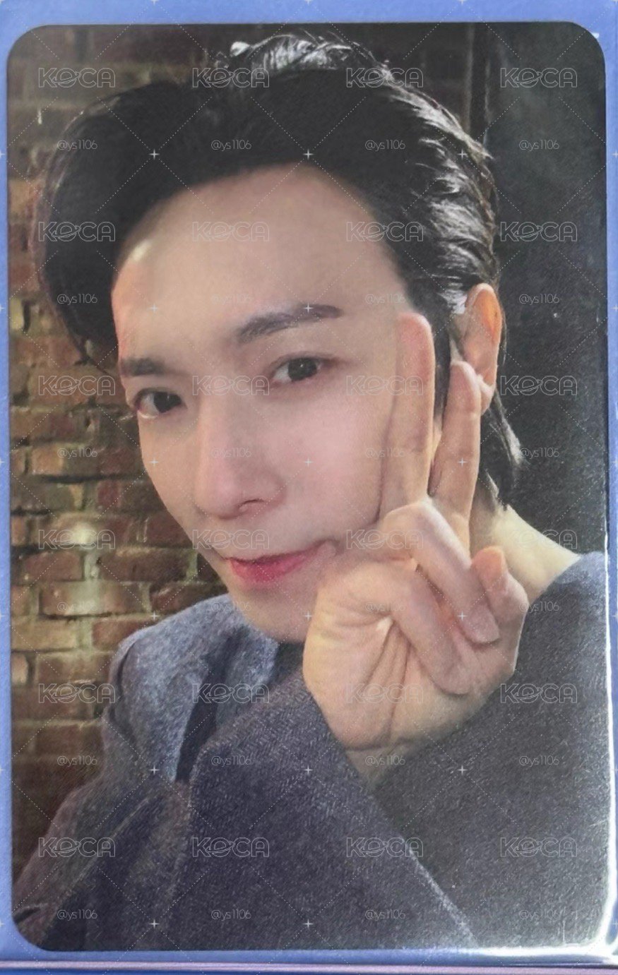 SUPERJUNIOR 東海SOLO 打歌卡