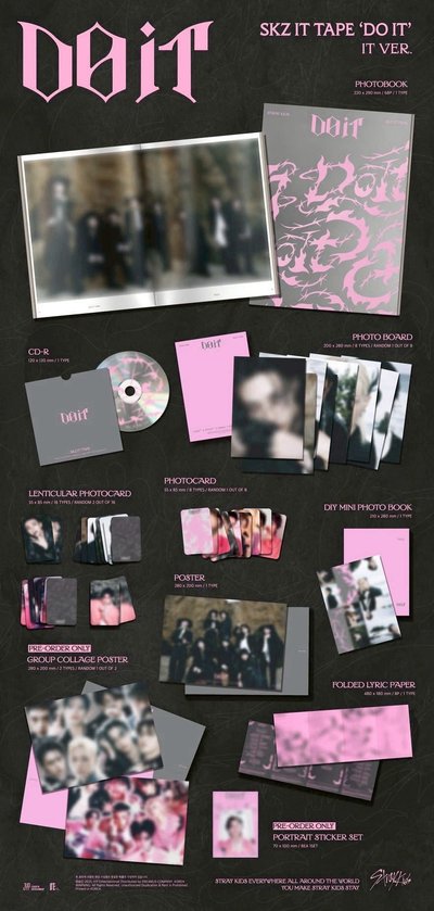 現貨 全新未拆 SKZ DO IT IT Ver. 一般專  含預售禮 