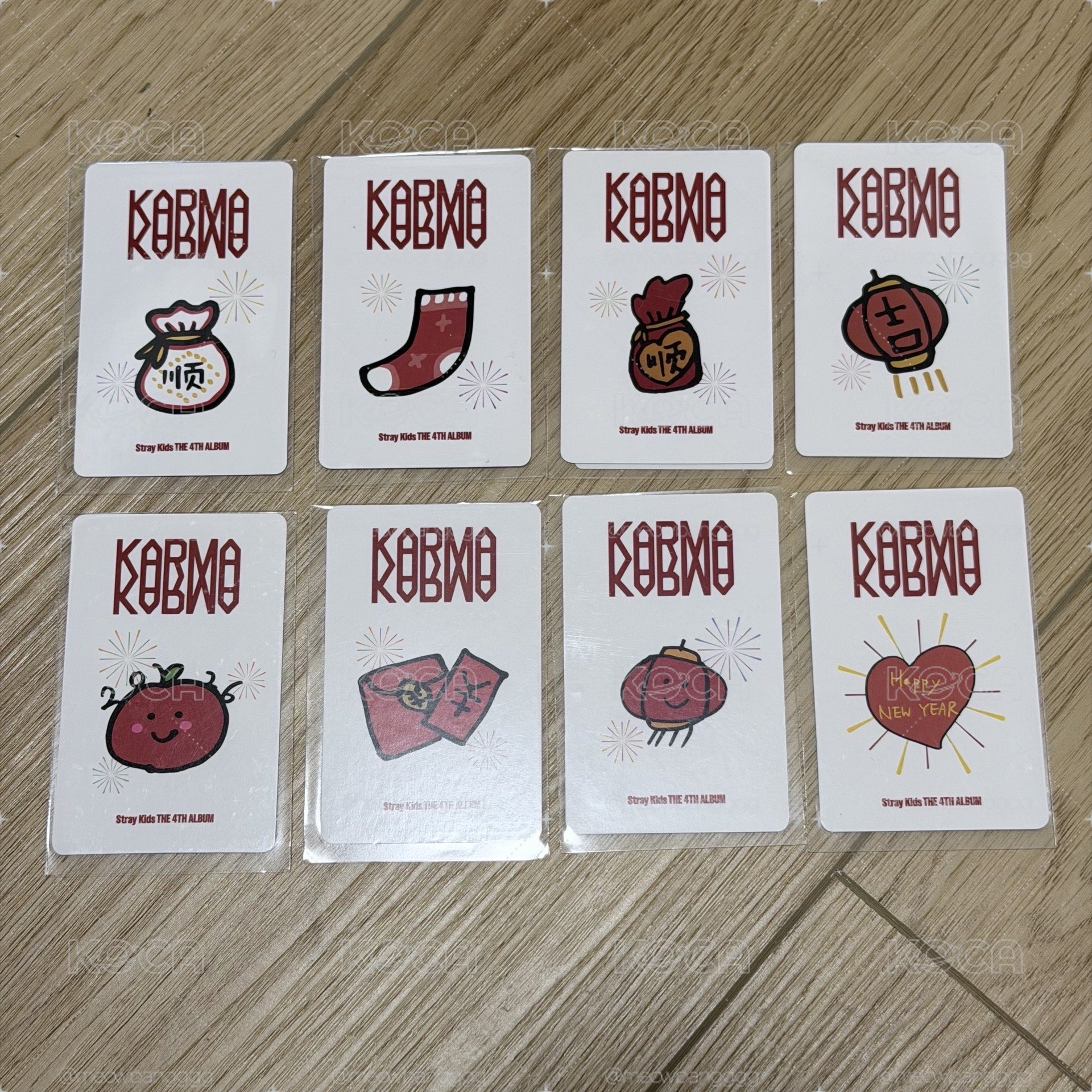 SKZ KARMA KMS上海簽售 1.0特典卡