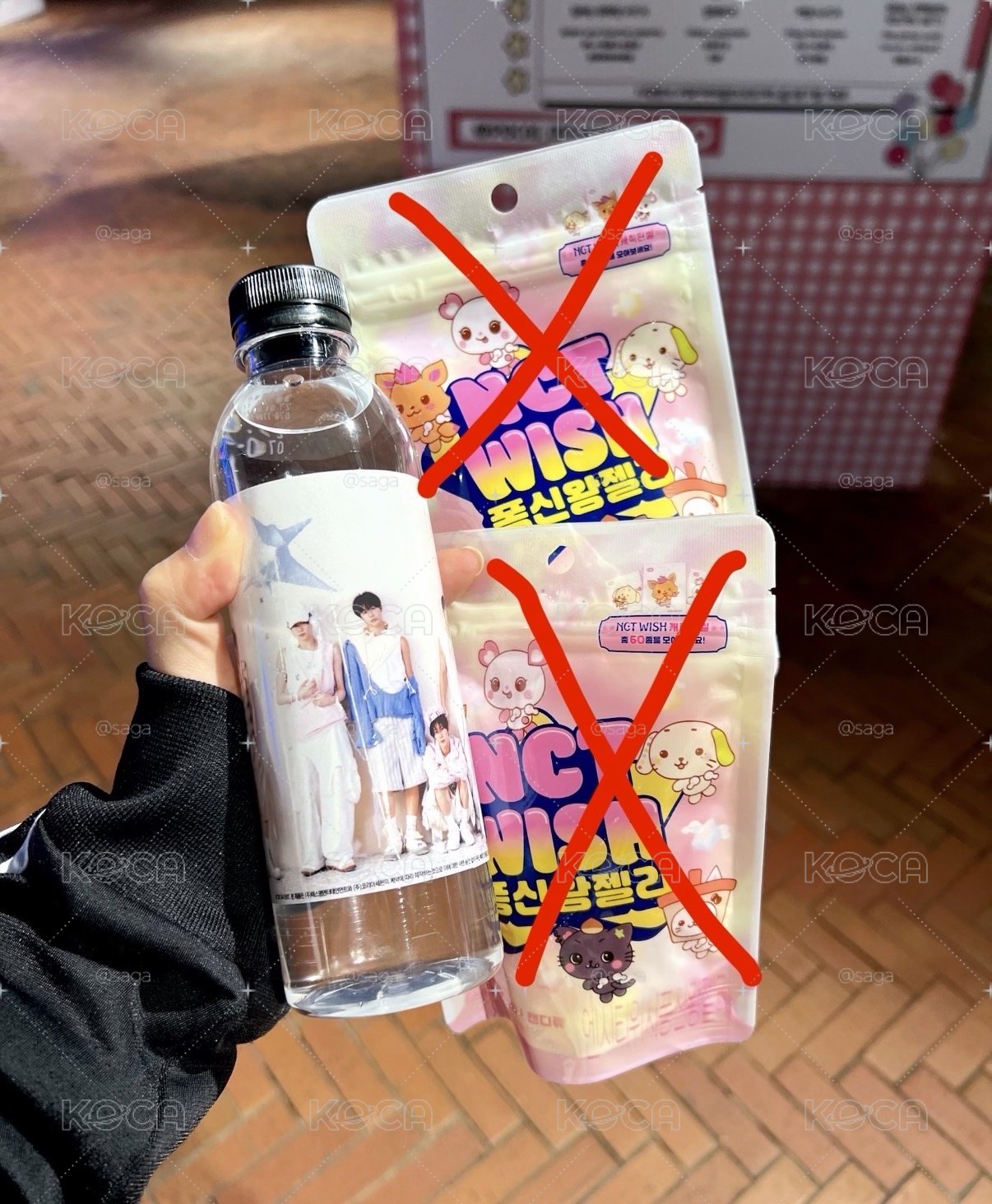 現貨 滿額禮 限量 空瓶子 水瓶 限定 nct wish 711 sion sakuya yushi riku ryo