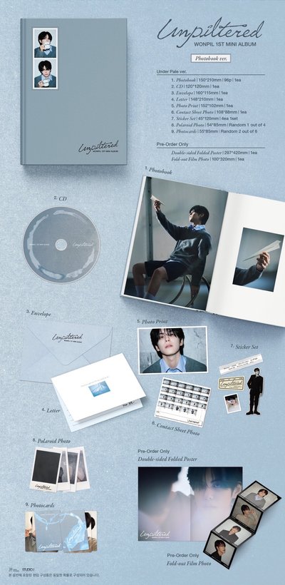 Day6 WONPIL Unpiltered 全新未拆專
