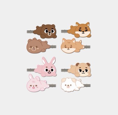 地方場髮夾🦊🐰