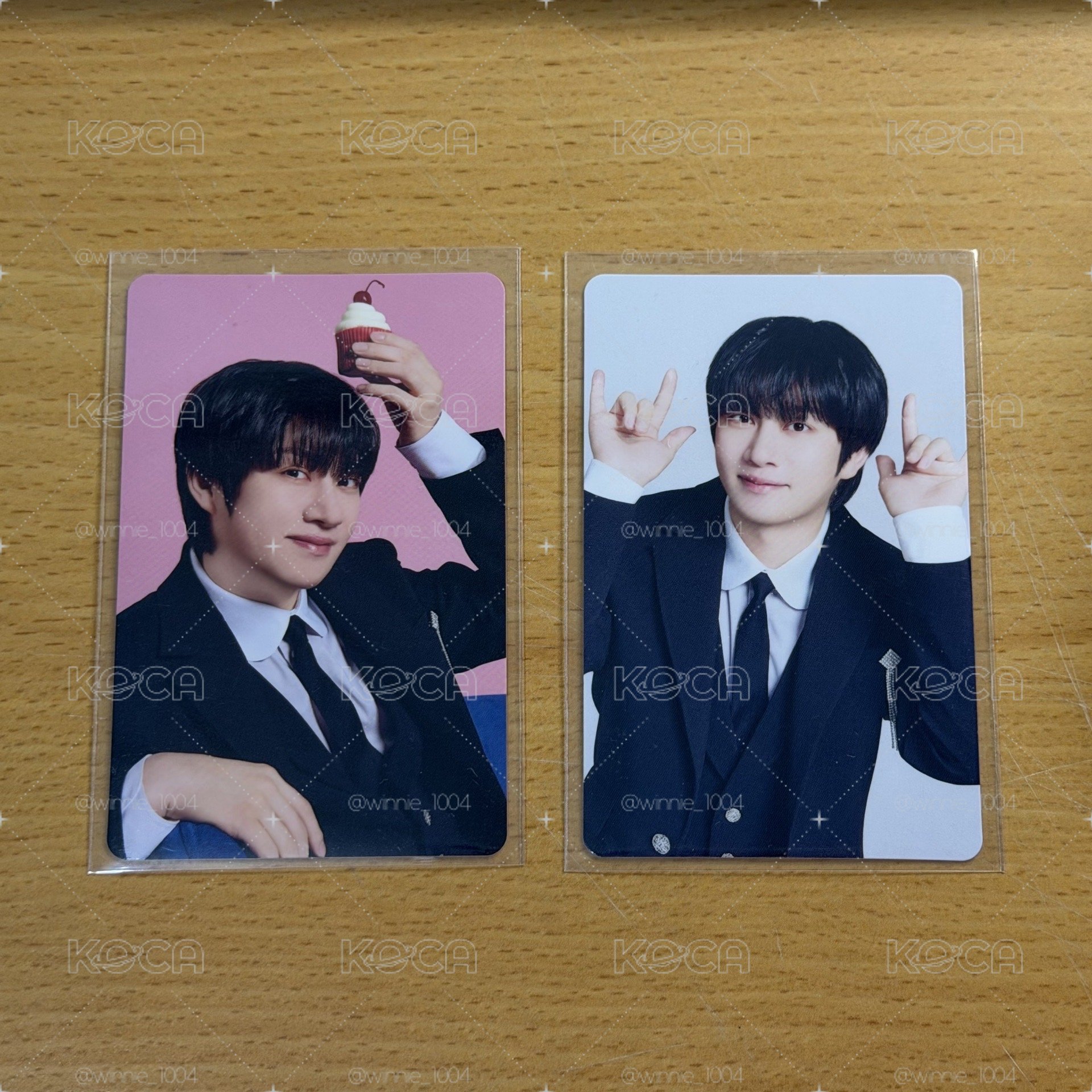 SUPER JUNIOR SS10 日周 希澈甜點盤&油麵碗小卡 （送希澈高雄入場卡）