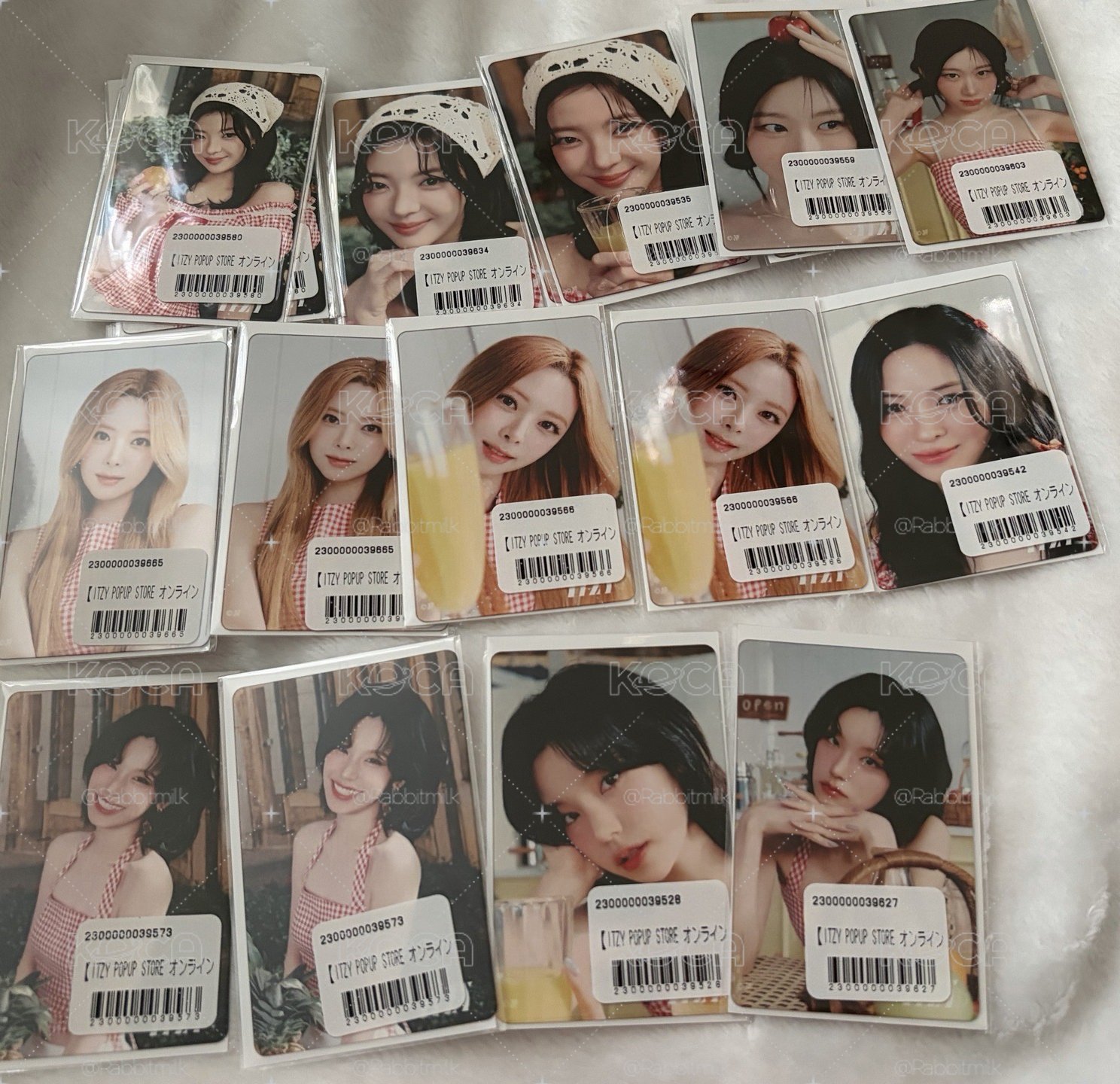 2025 ITZY 日本快閃 一番賞 透卡 