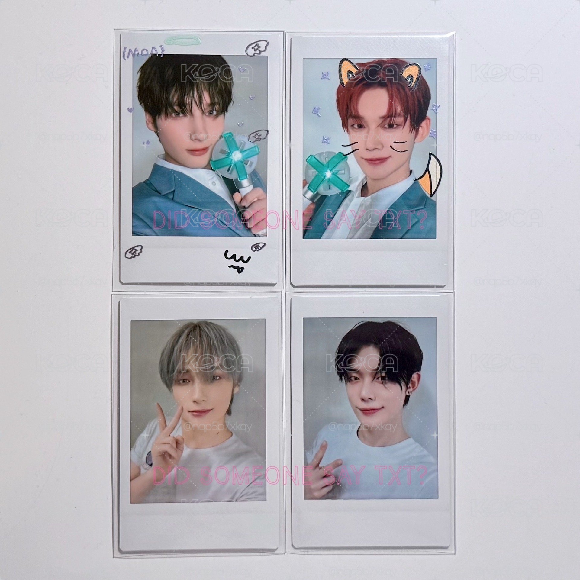 TxT EP.2 日巡 隨機卡 拍立得 塗鴉款