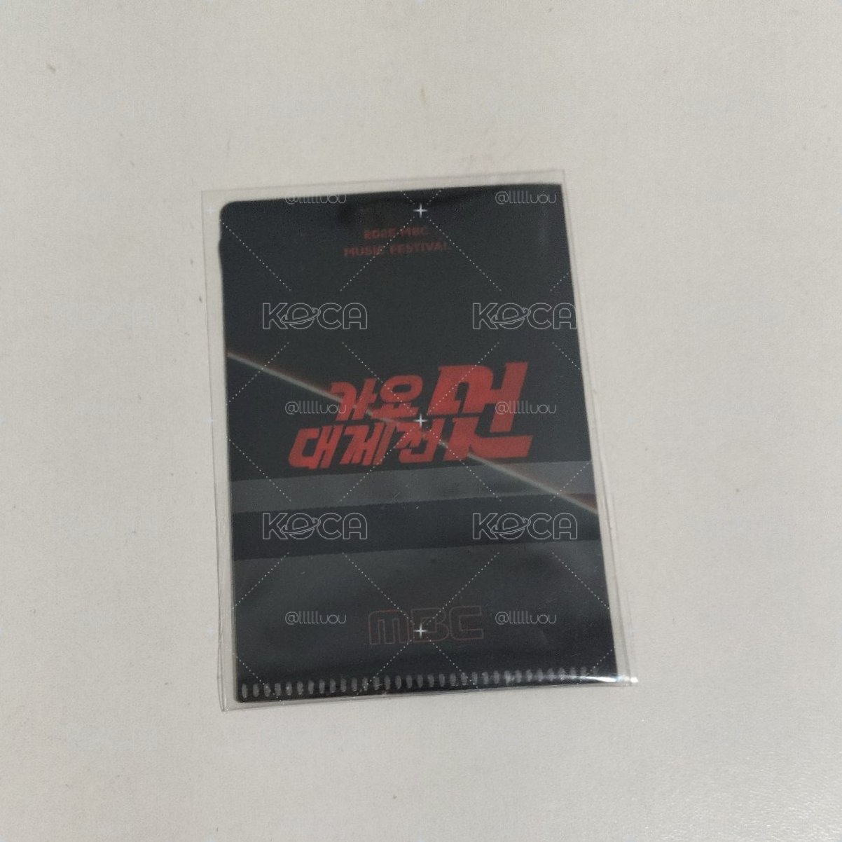 MBC 線上直播特典卡
