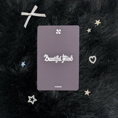 🖤 Beautiful Mind mb 線上簽售卡 唇環頌