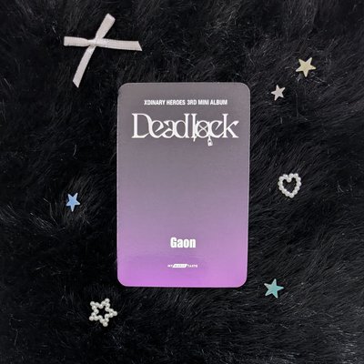 🖤 Deadlock mmt 2.0簽售卡  鴨