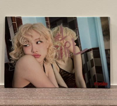 Rosie東京快閃 照片板 立牌