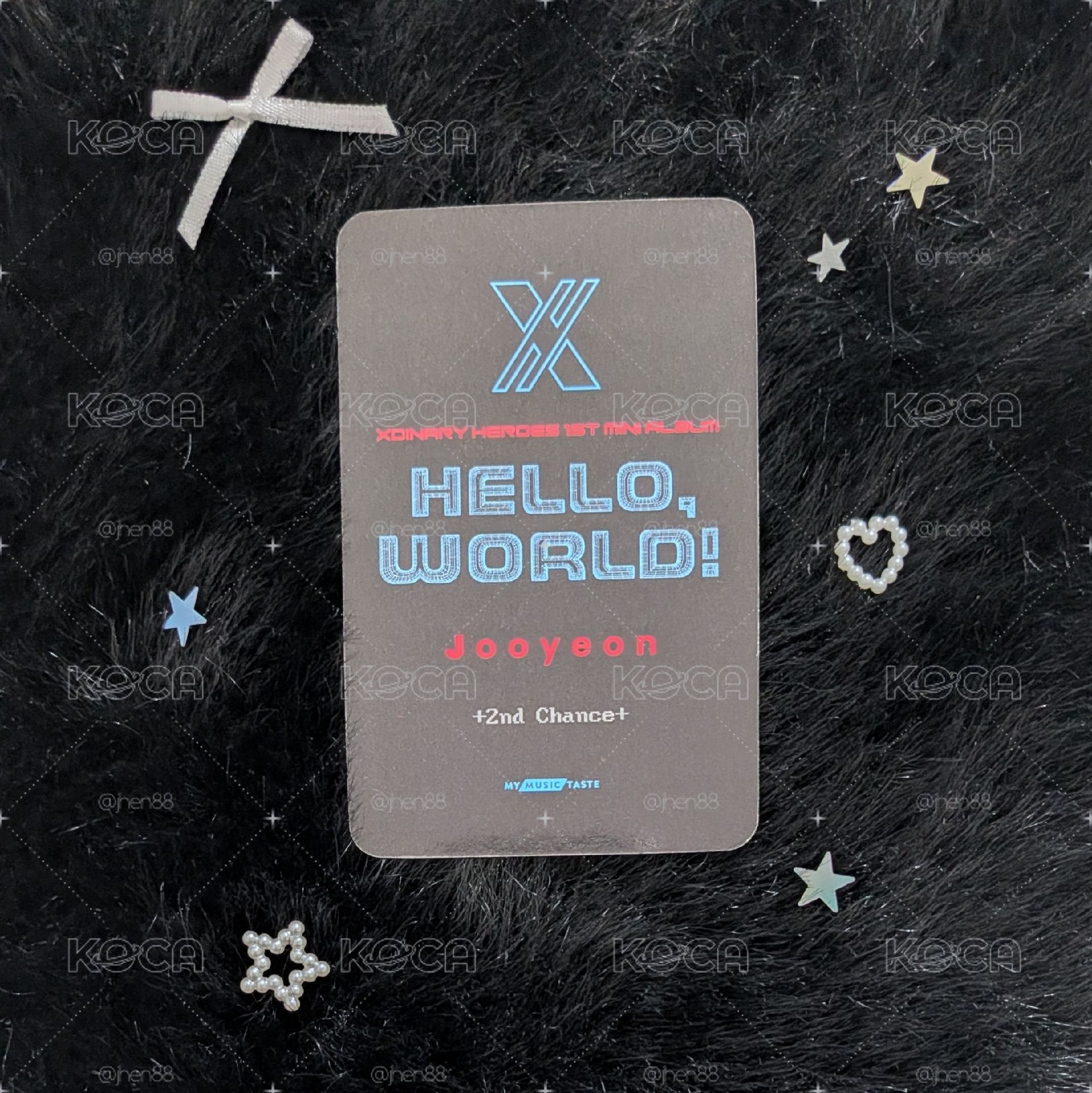 🖤 HELLO,WORLD! mmt 2.0 視訊簽售卡 演