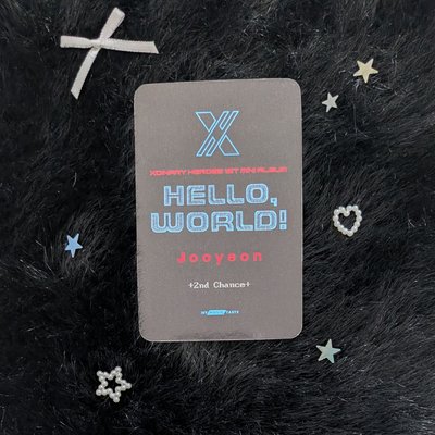 🖤 HELLO,WORLD! mmt 2.0 視訊簽售卡 演