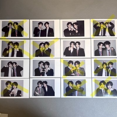 時代少年團 六週年雙人小卡