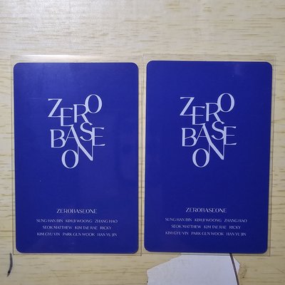 ZB1 Ricky 章昊 官周 周邊卡 手燈卡