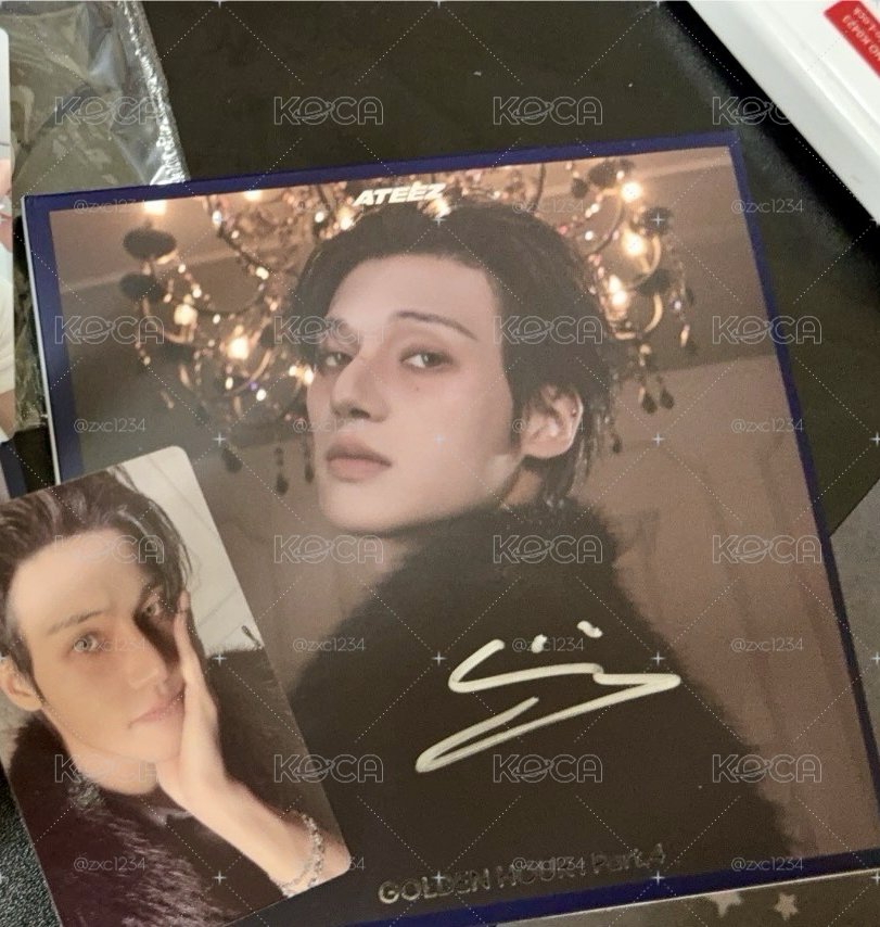 Ateez 美通親簽專 友榮
