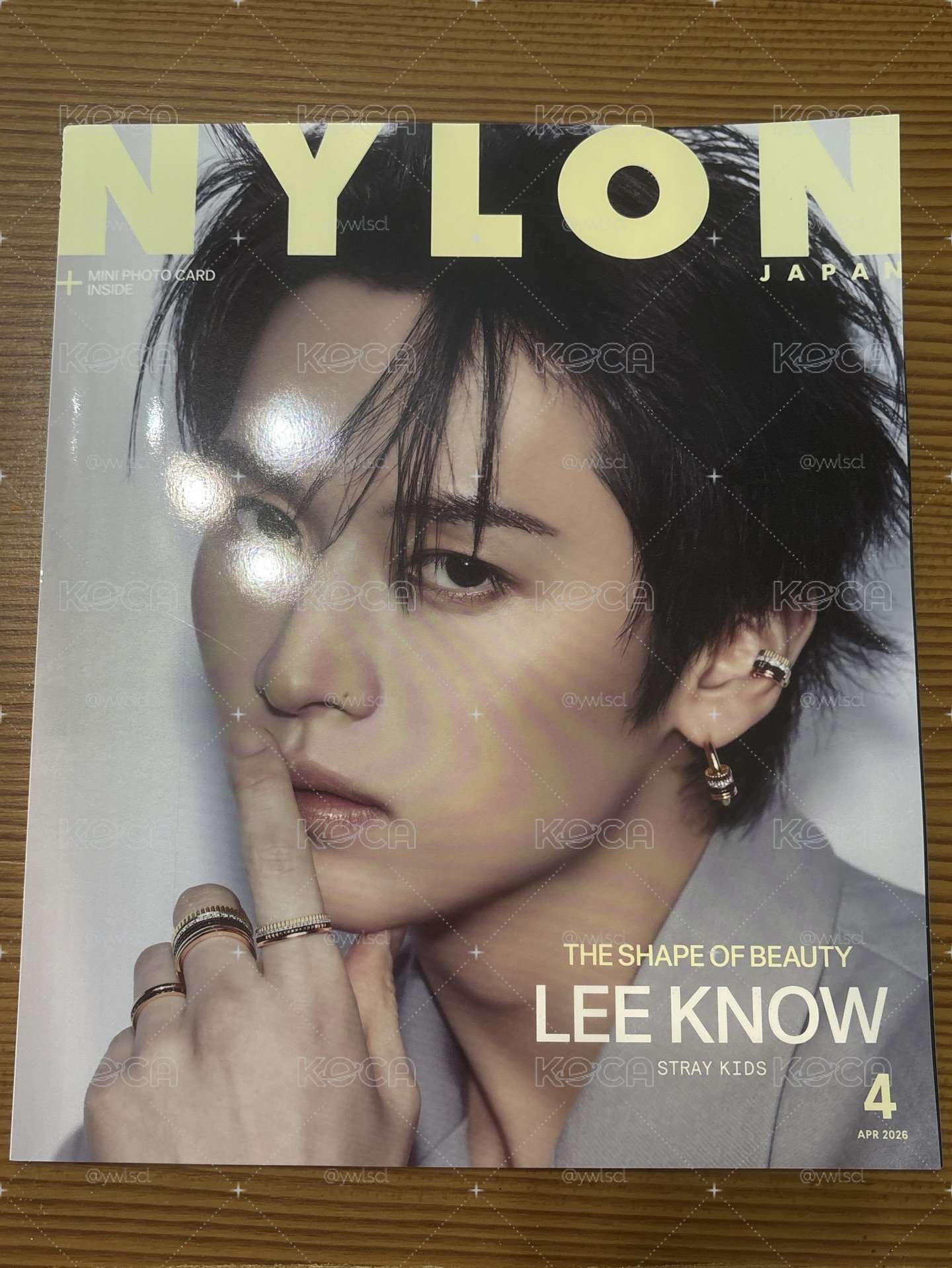 李旻浩 NYLON 2026.四月號