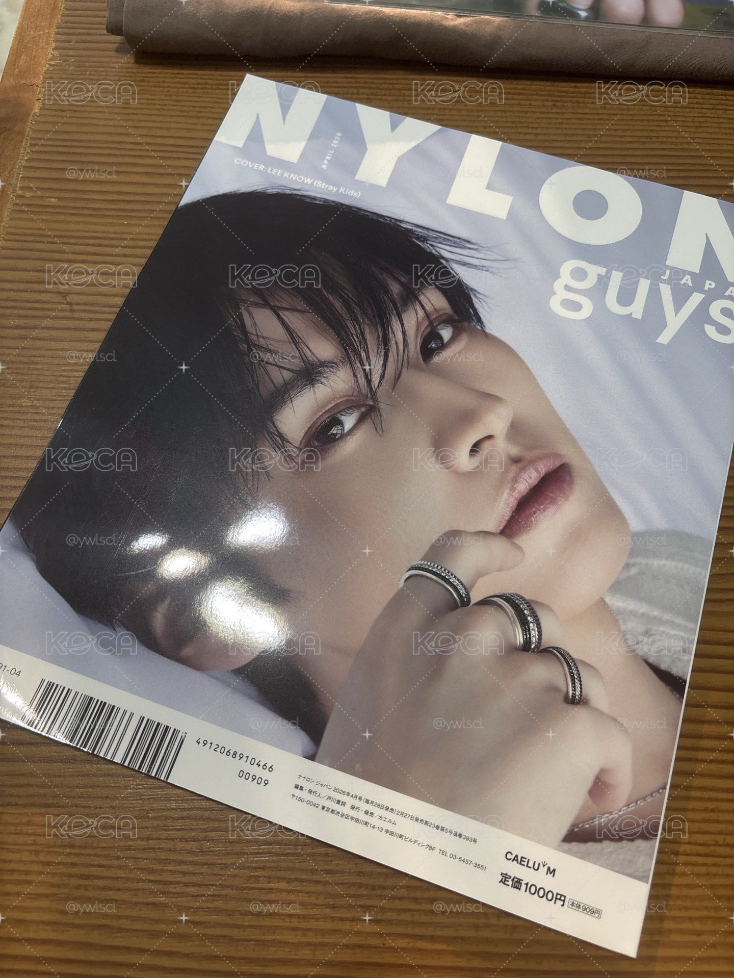 李旻浩 NYLON 2026.四月號