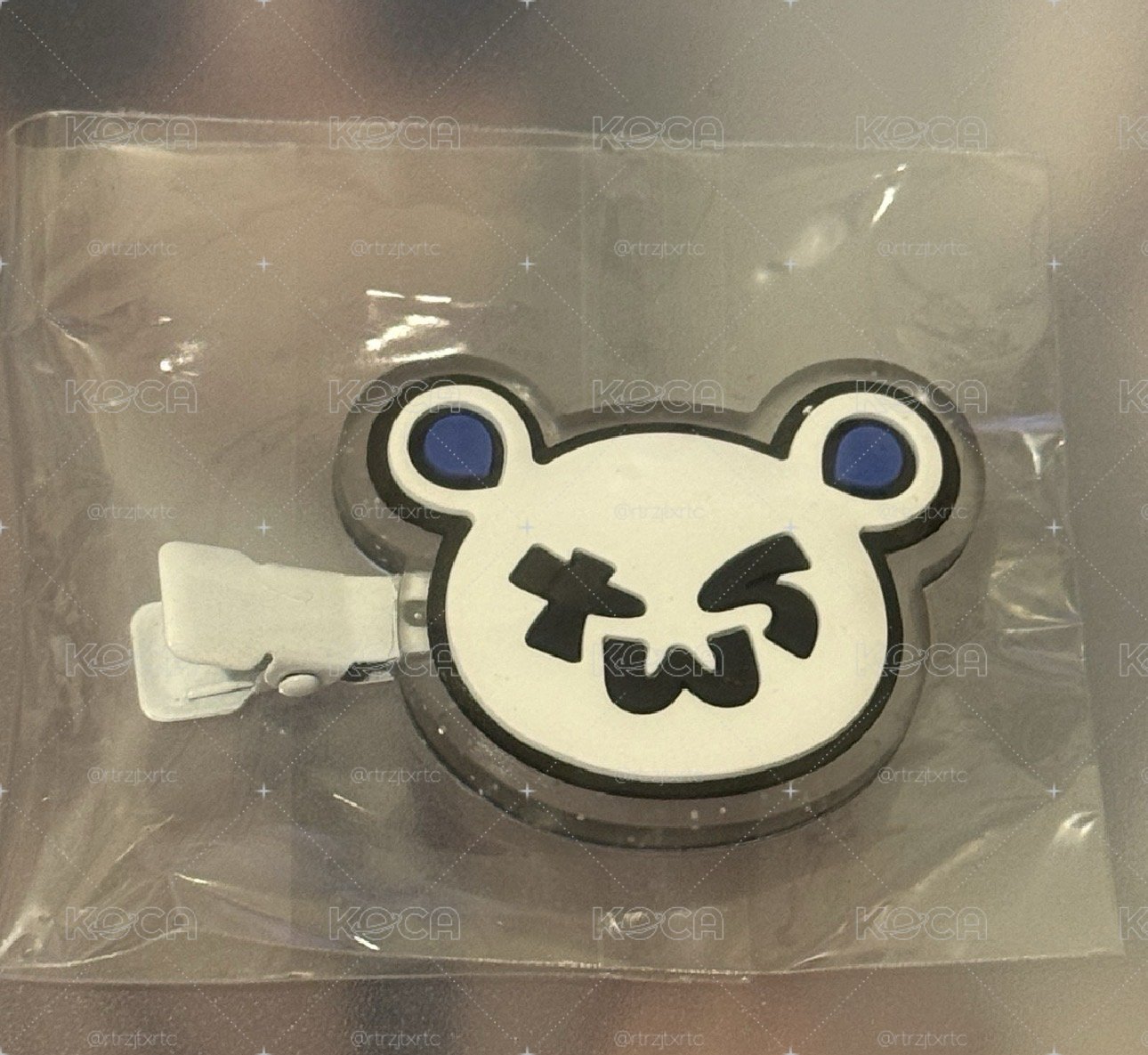 吐熊髮夾
