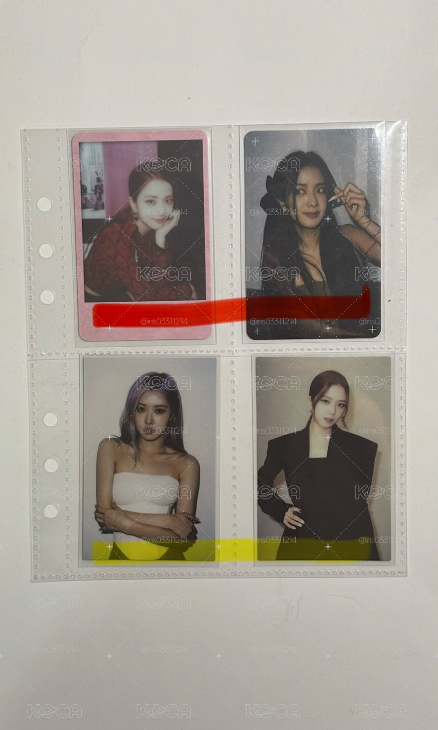 BLACKPINK 小卡