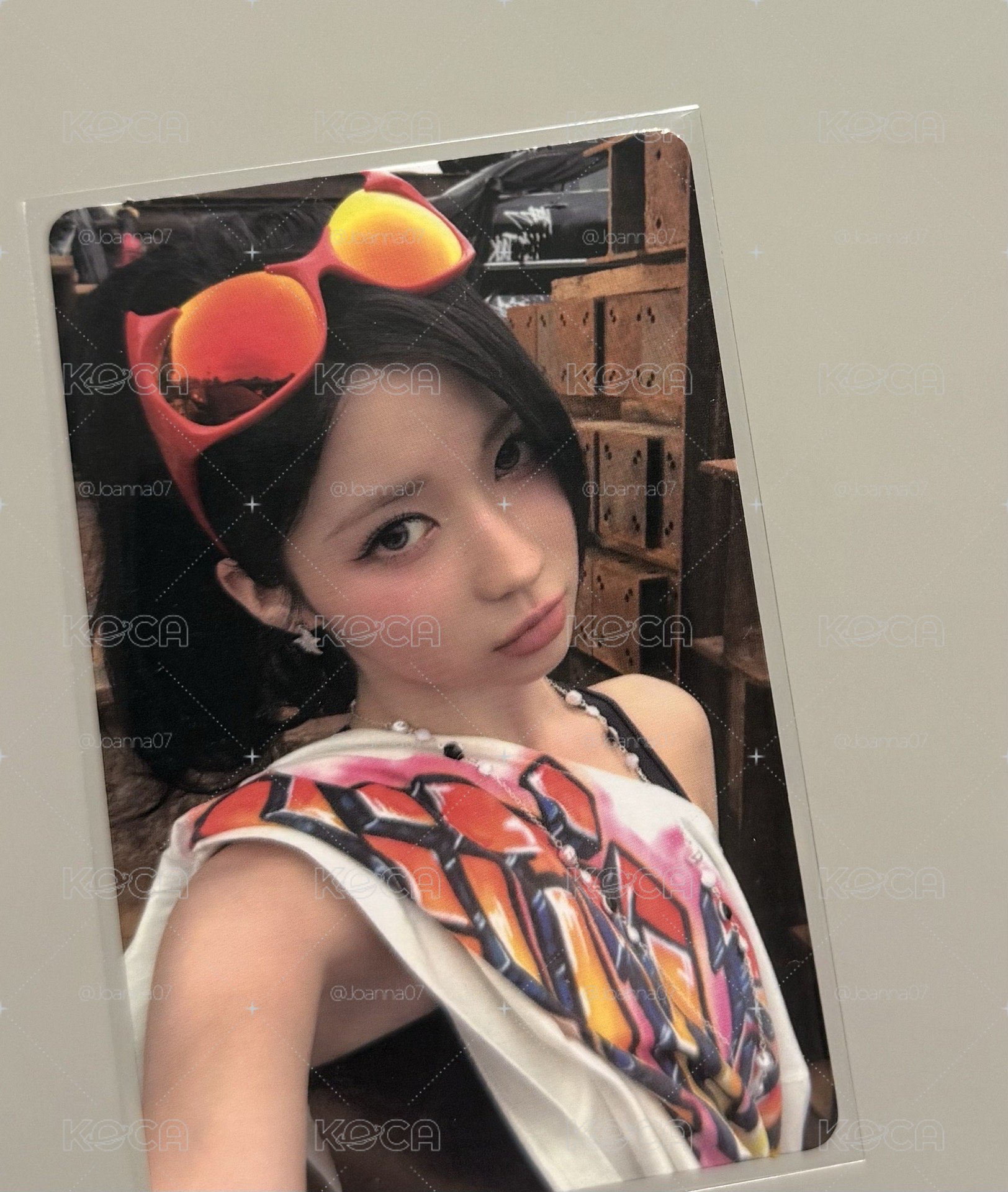 Babymonster 黑球卡紗