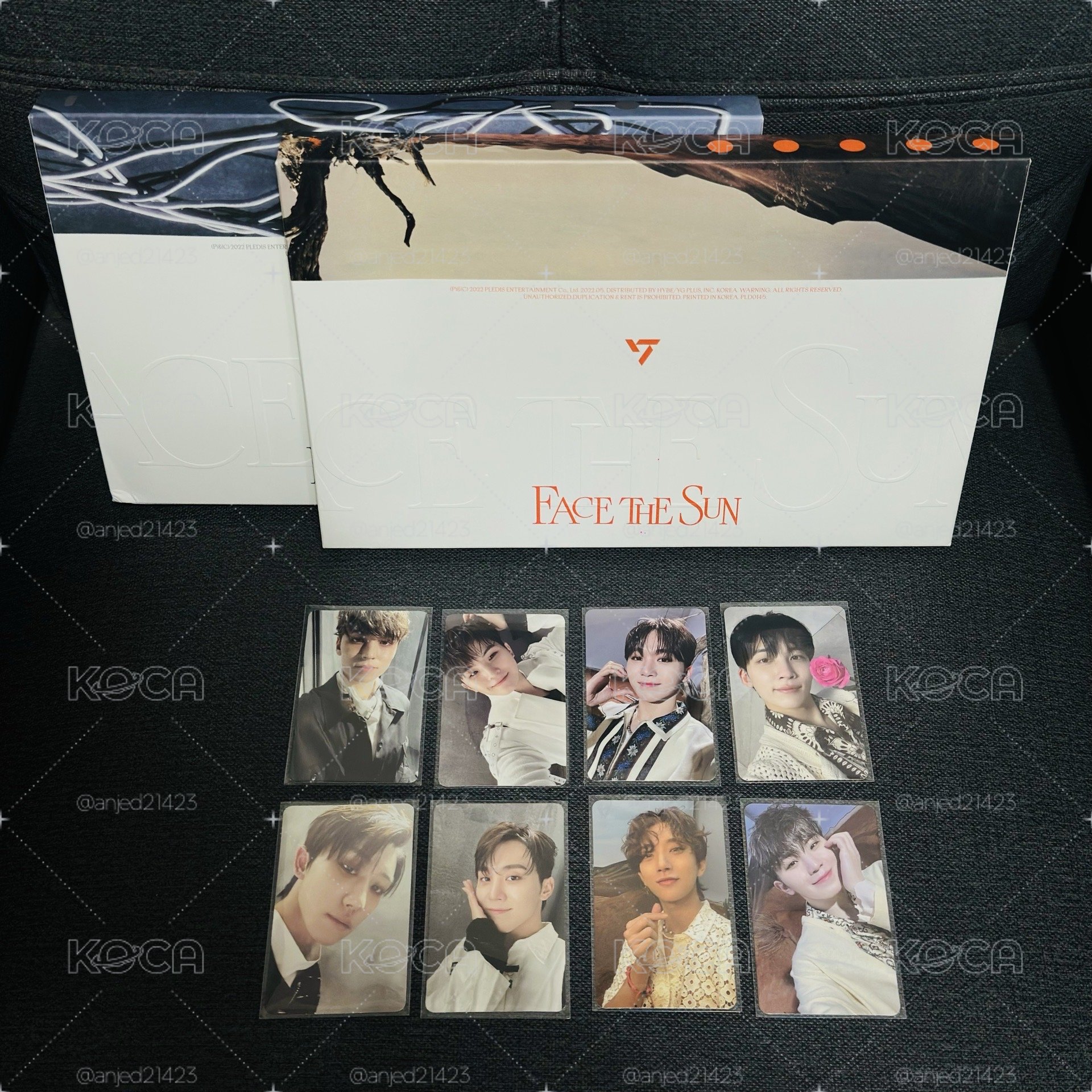 SEVENTEEN 正4已拆全專 克拉盤小卡