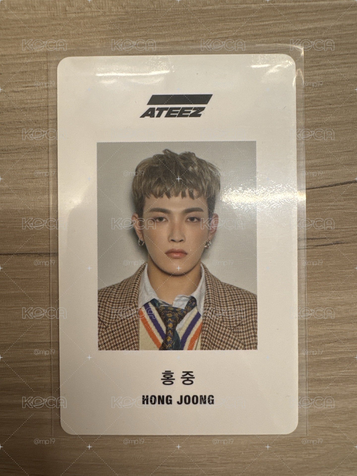 ATEEZ 弘中 2020年曆 年曆卡 