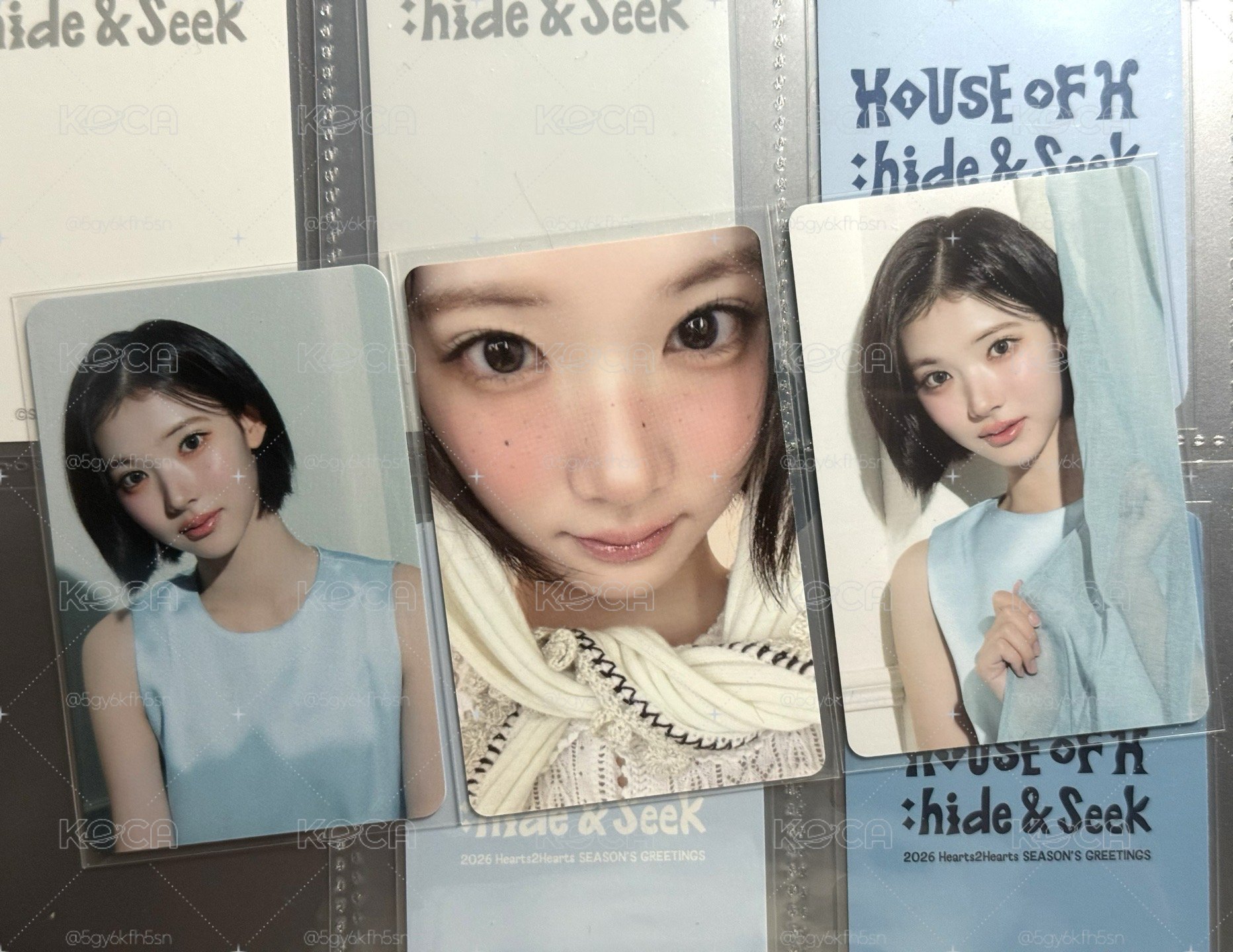 jiwoo 年曆set