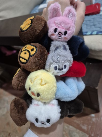 BAPE×Stray Kids 髮圈
