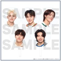 Jumbo fan & deco sticker set