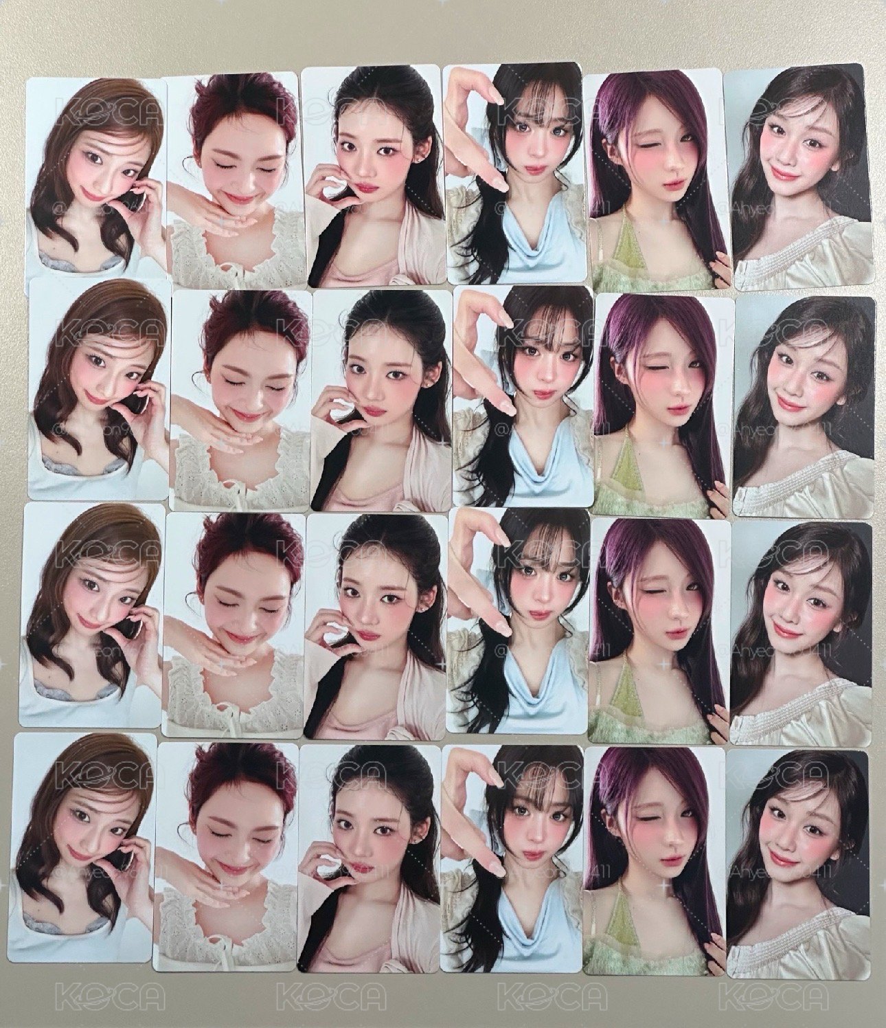  送12張雅賢小卡 再送一套芭尼蘭