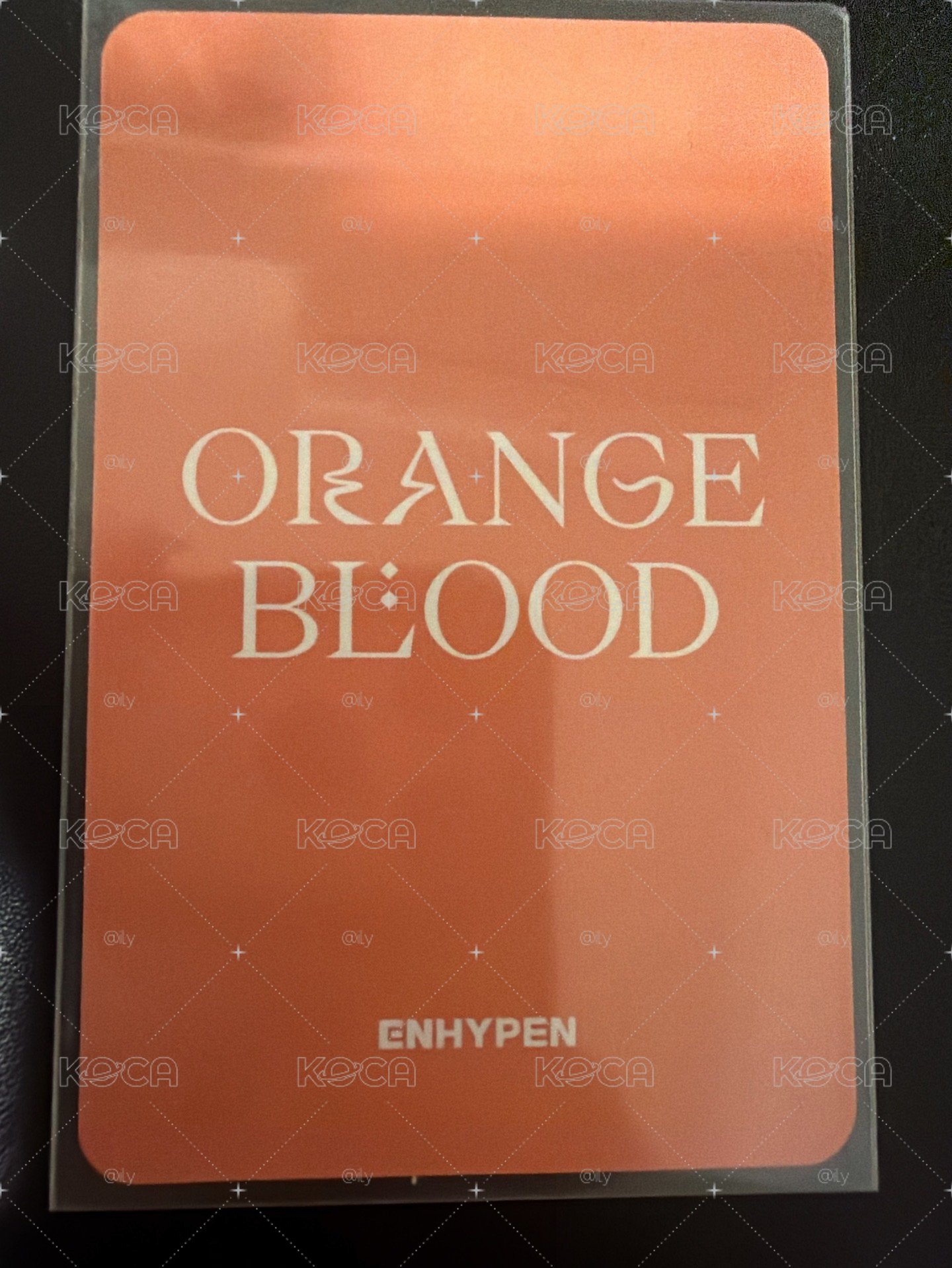 ENHYPEN JAKE 迷五 kkt 特典卡 