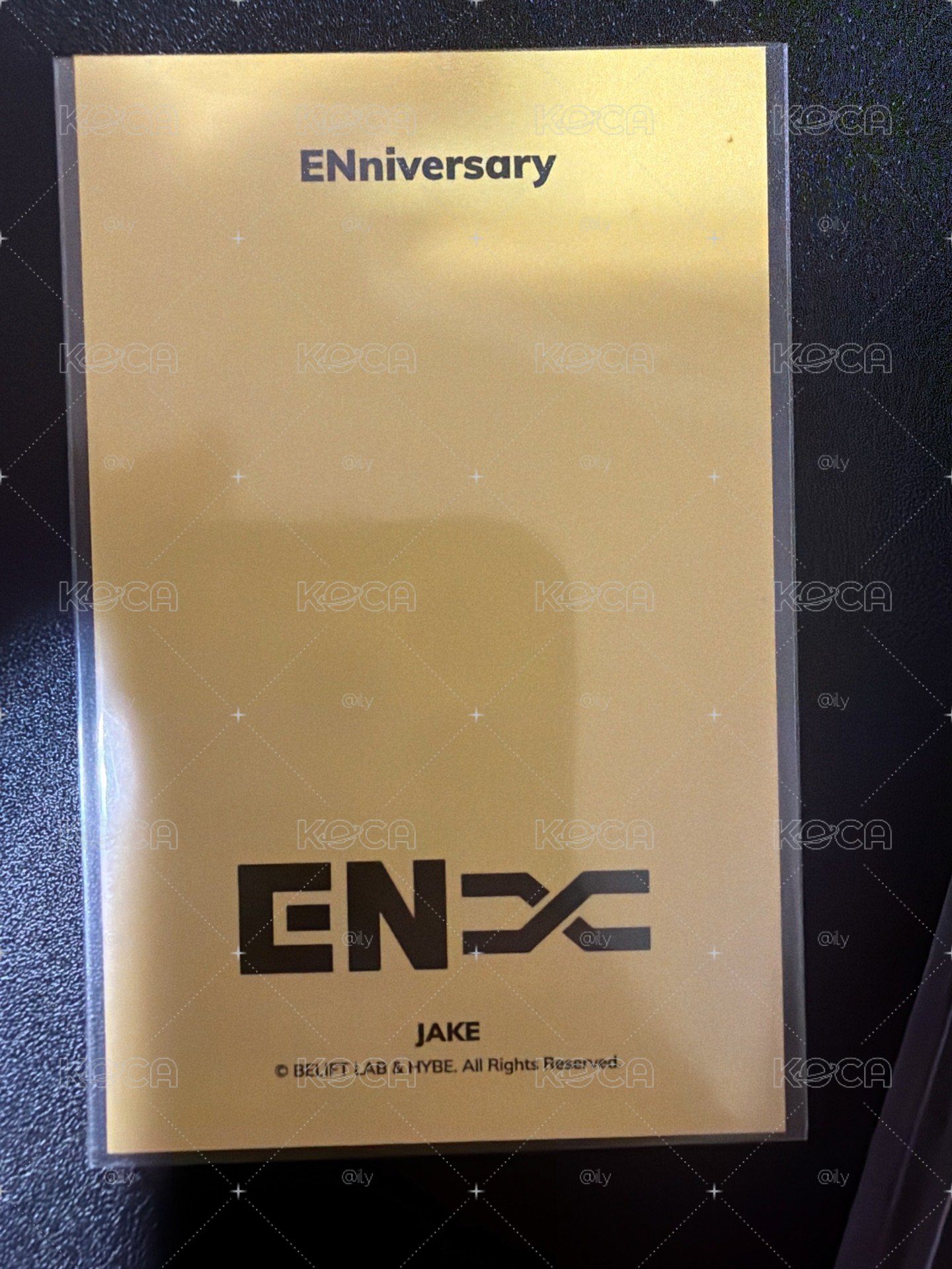 ENHYPEN JAKE 2023 ENniversary wvs 鎖扣 周邊卡 