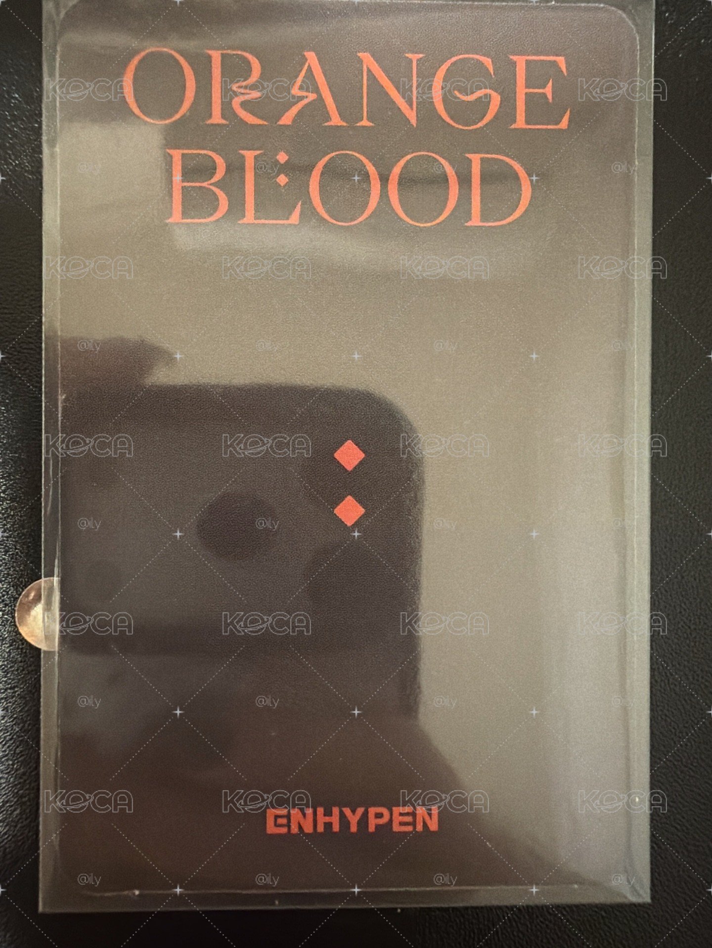 ENHYPEN JAKE 迷五 KMStore 3.0 特典卡 豹紋倫