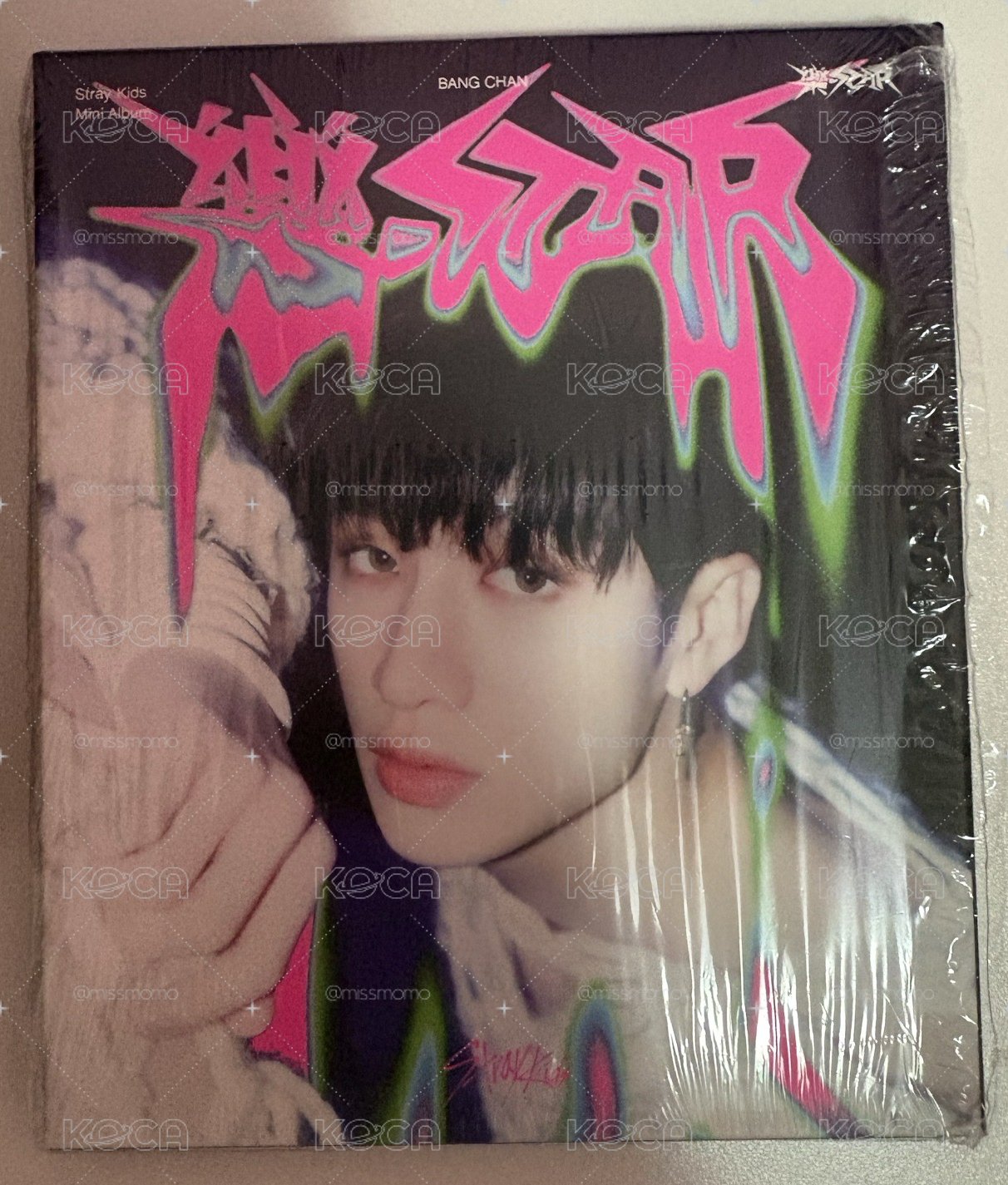 Stray kids 方燦 樂-STAR 空專 專輯 單封 Postcard ver.